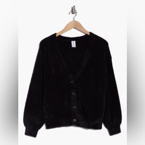 New Abound Women's Eyelash Knit Cardigan Sweater Size XL